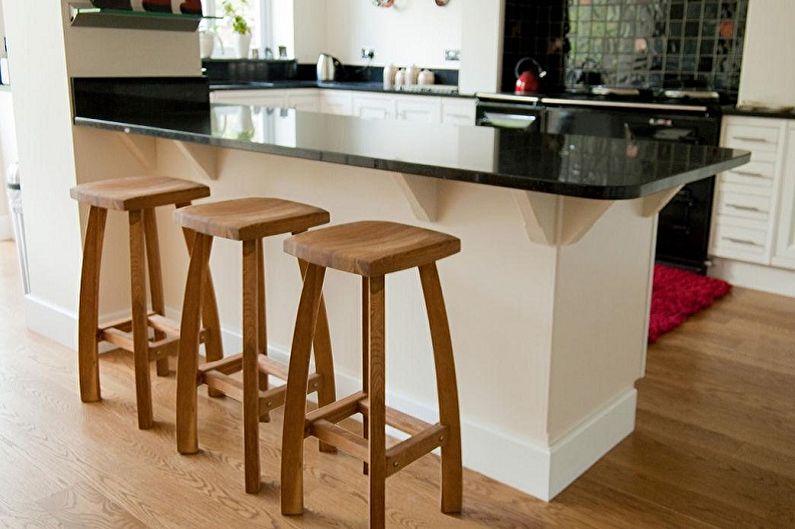Виды барных стульев для кухни - По типам конструкции