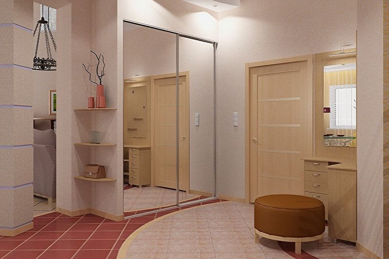 Дизайн коридора - Мебель