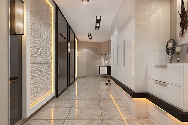 Дизайн коридора: 85 фото интерьеров, красивые идеи для ремонта