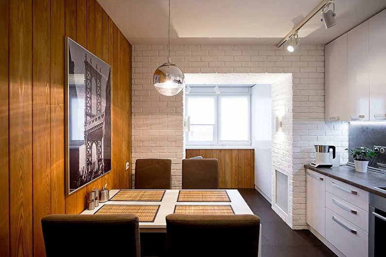 Дизайн интерьера кухни 13 кв.м. - фото