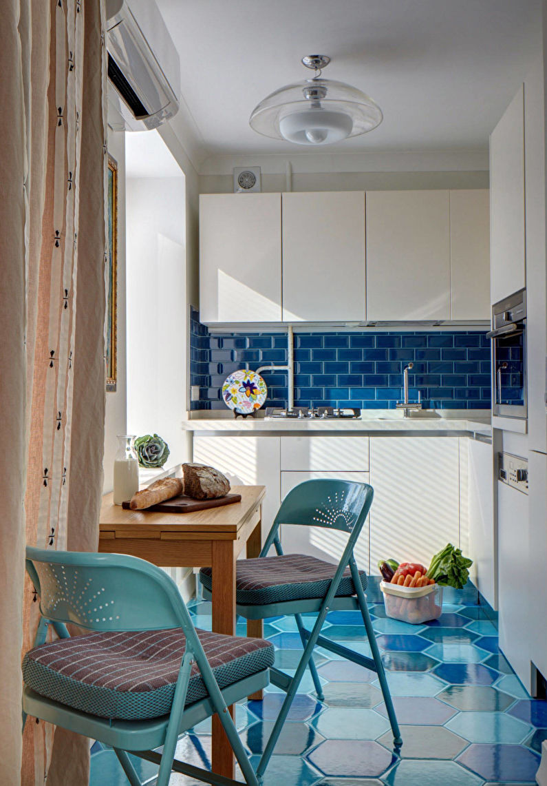Дизайн интерьера кухни 10 кв.м. - фото