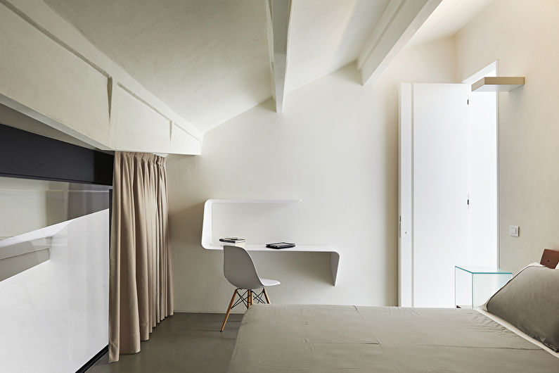 Маленькая спальня в современном стиле - Дизайн интерьера