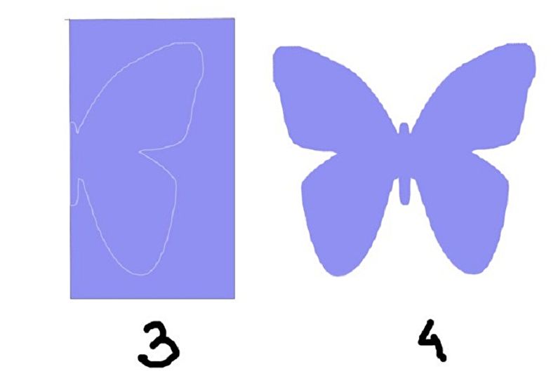 Объемные бабочки из бумаги: мастер-класс и идеи для вдохновения