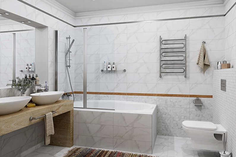 С какими цветами сочетается серый - Дизайн ванной комнаты