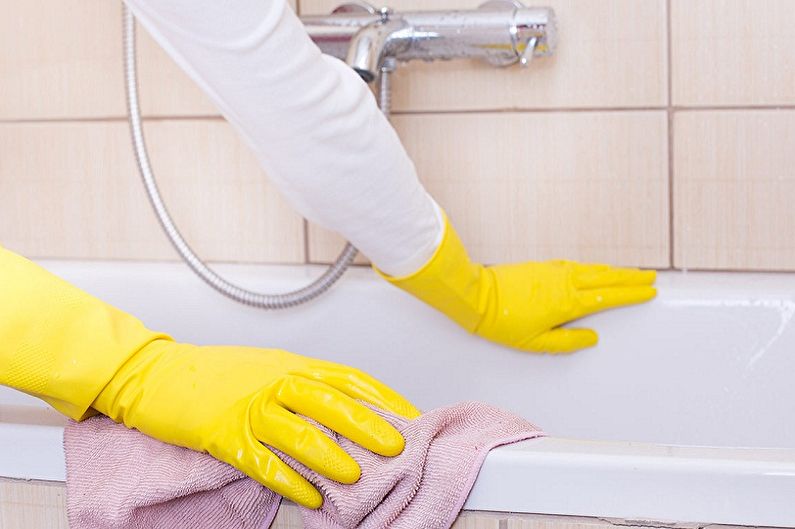 Как очистить чугунную ванну - Профилактика загрязнения