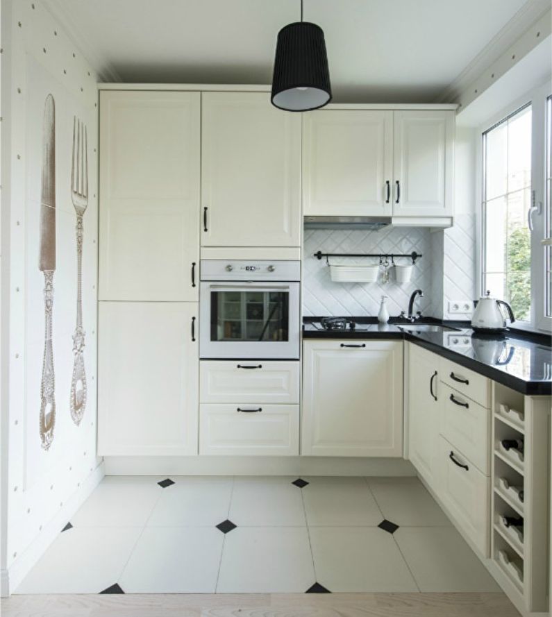 Дизайн маленькой кухни в хрущевке (65 фото) – Идеи интерьеров