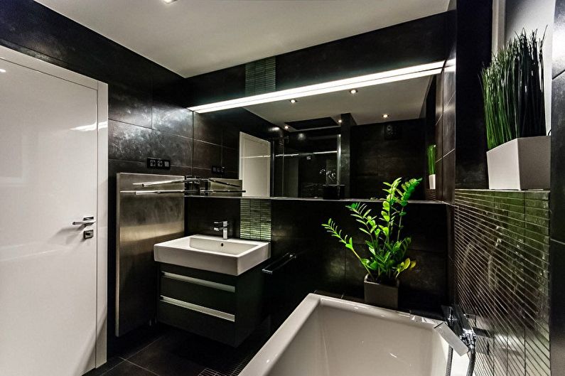 Дизайн интерьера ванной комнаты 5 кв.м. - фото