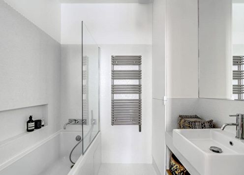 Дизайн маленькой ванной комнаты (100 фото)