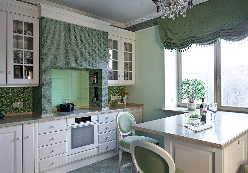 Дизайн кухни, квартира на Маршала Тимошенко - фото 1