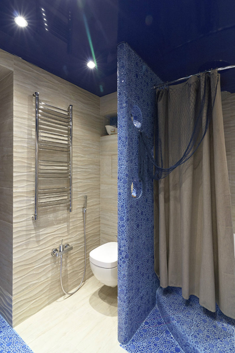 Дизайн ванной комнаты, квартира по роману «Остров Сокровищ» - фото 4