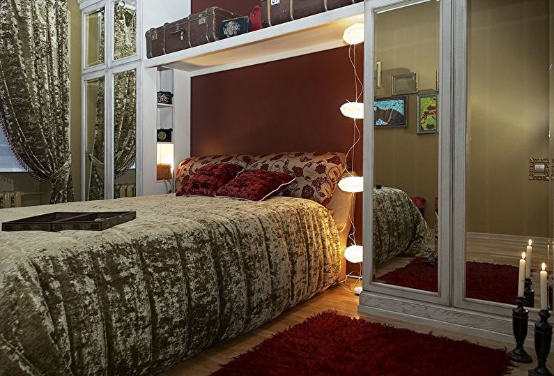 Дизайн спальни, квартира в старом московском доме - фото 3