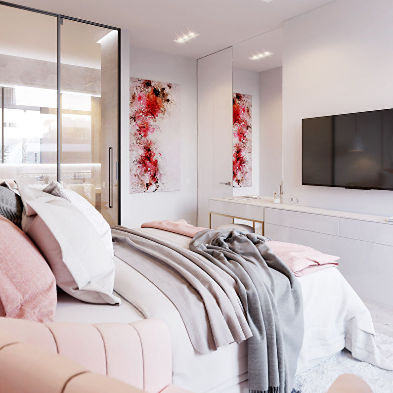 Спальня, Pink & White - фото 4