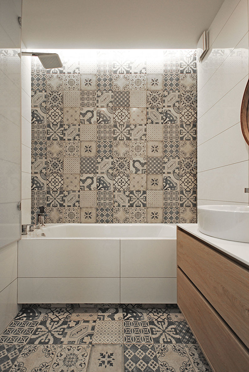 Brick & White - ванная комната - фото 1
