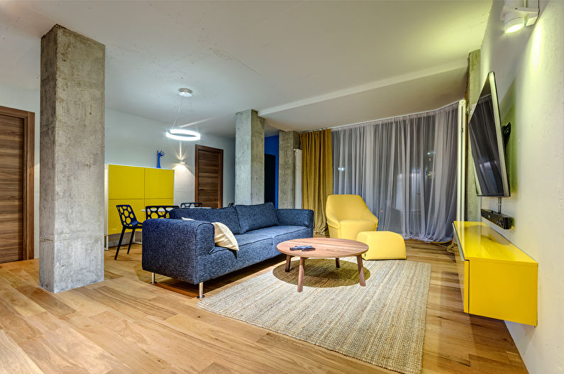 Дизайн гостиной - квартира на Шишкова - фото 1