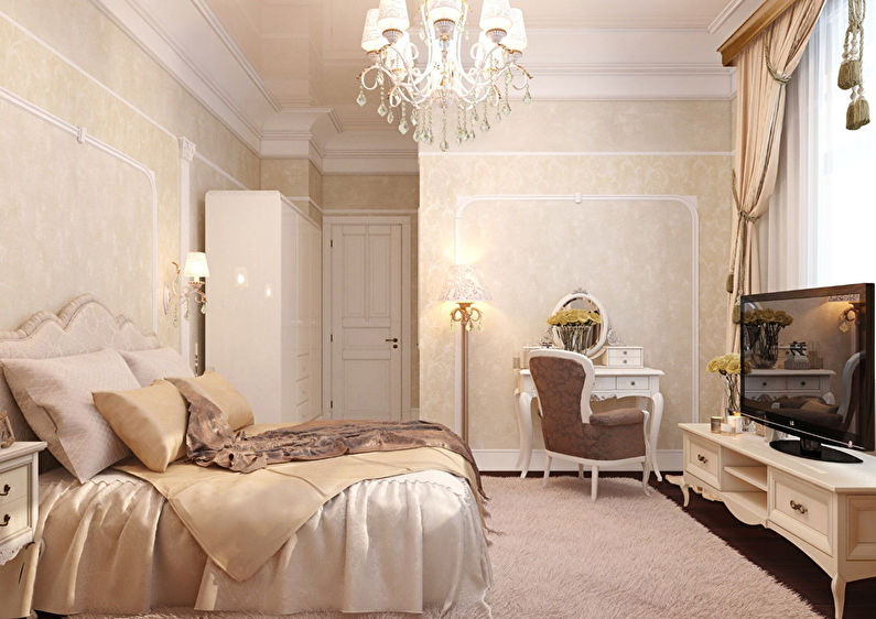 Итальянский стиль в интерьере квартиры - Спальня, фото 7