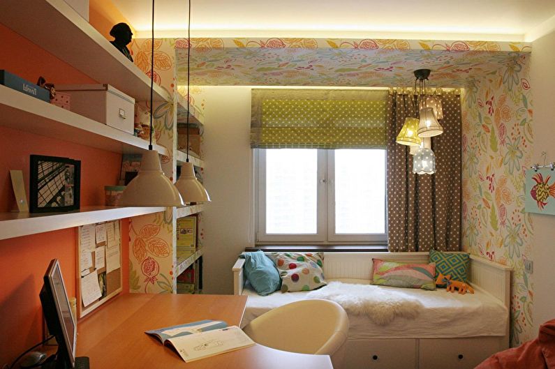 Цвет, графика и желтый диван: Дизайн трехкомнатной квартиры - фото 13