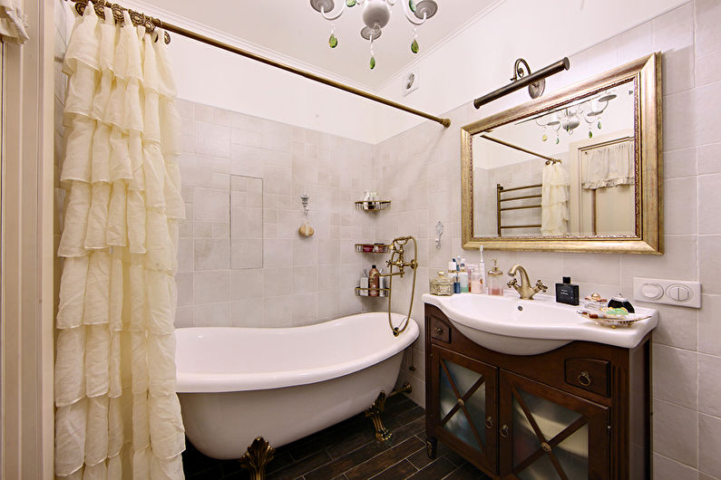 Очарование старой Москвы — Интерьер ванной комнаты от дизайн-бюро Порядок вещей