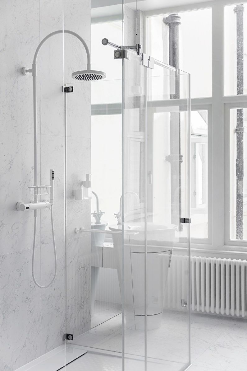 Дизайн интерьера ванной комнаты от студии ANCconcept