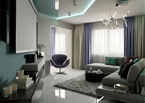 Дизайн-проект квартиры 105 м2 в СПб от AC Design Studio